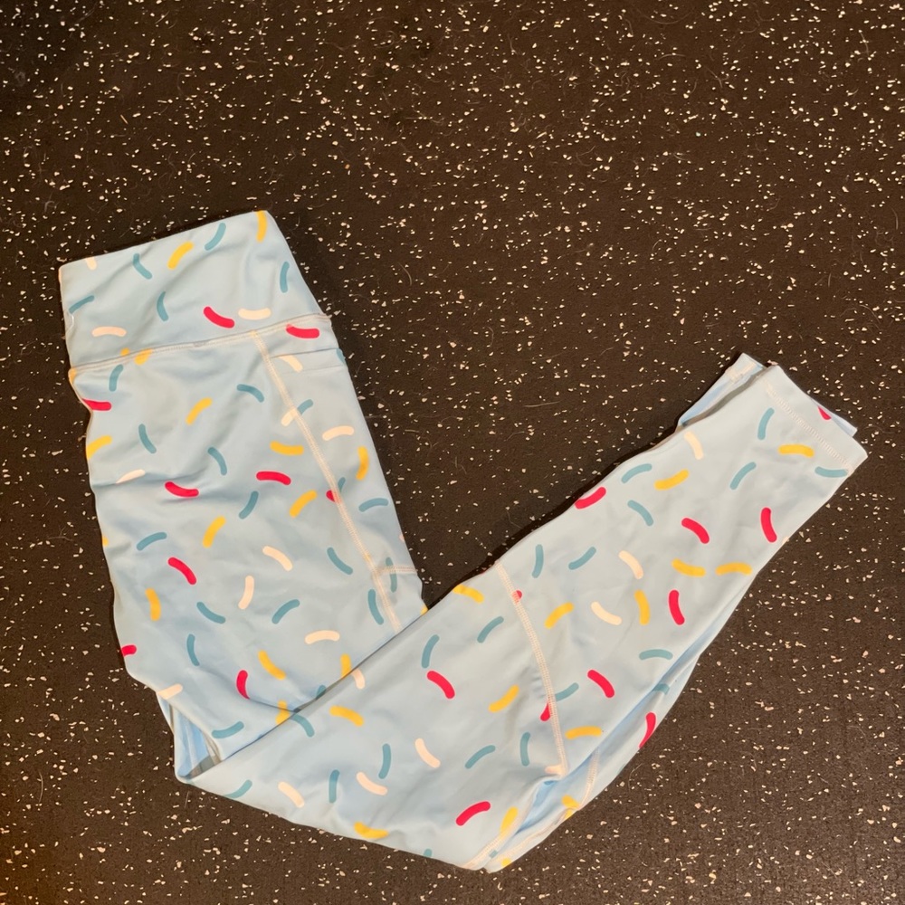 Feed me fight me sprinkle leggings